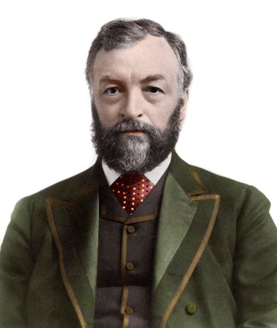 Portrait of Samuel Pierpont Langley by French Photographer